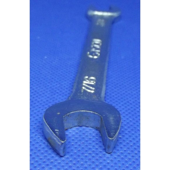 Easco U.S.A. 611114 7/16in X 3/8in SAE 6 Point Open End Wrench - Picture 7 of 9